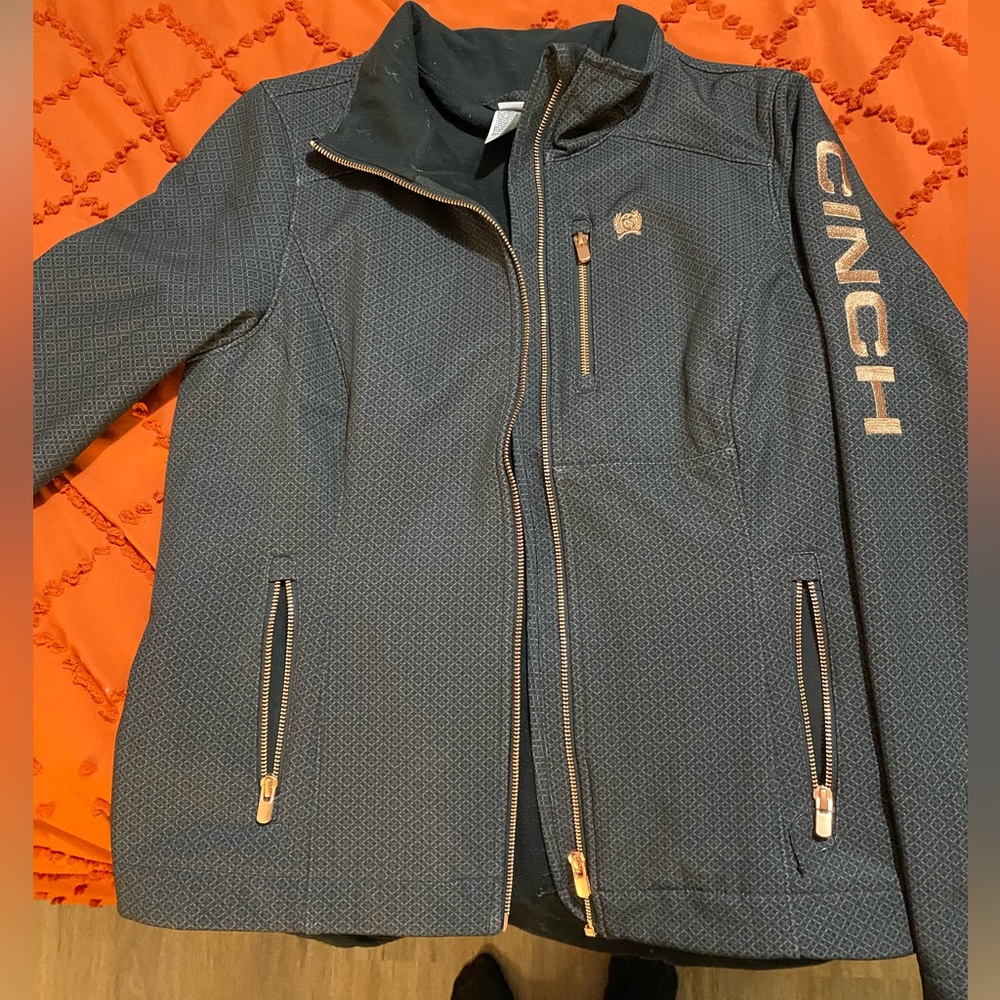CINCH rose gold coat